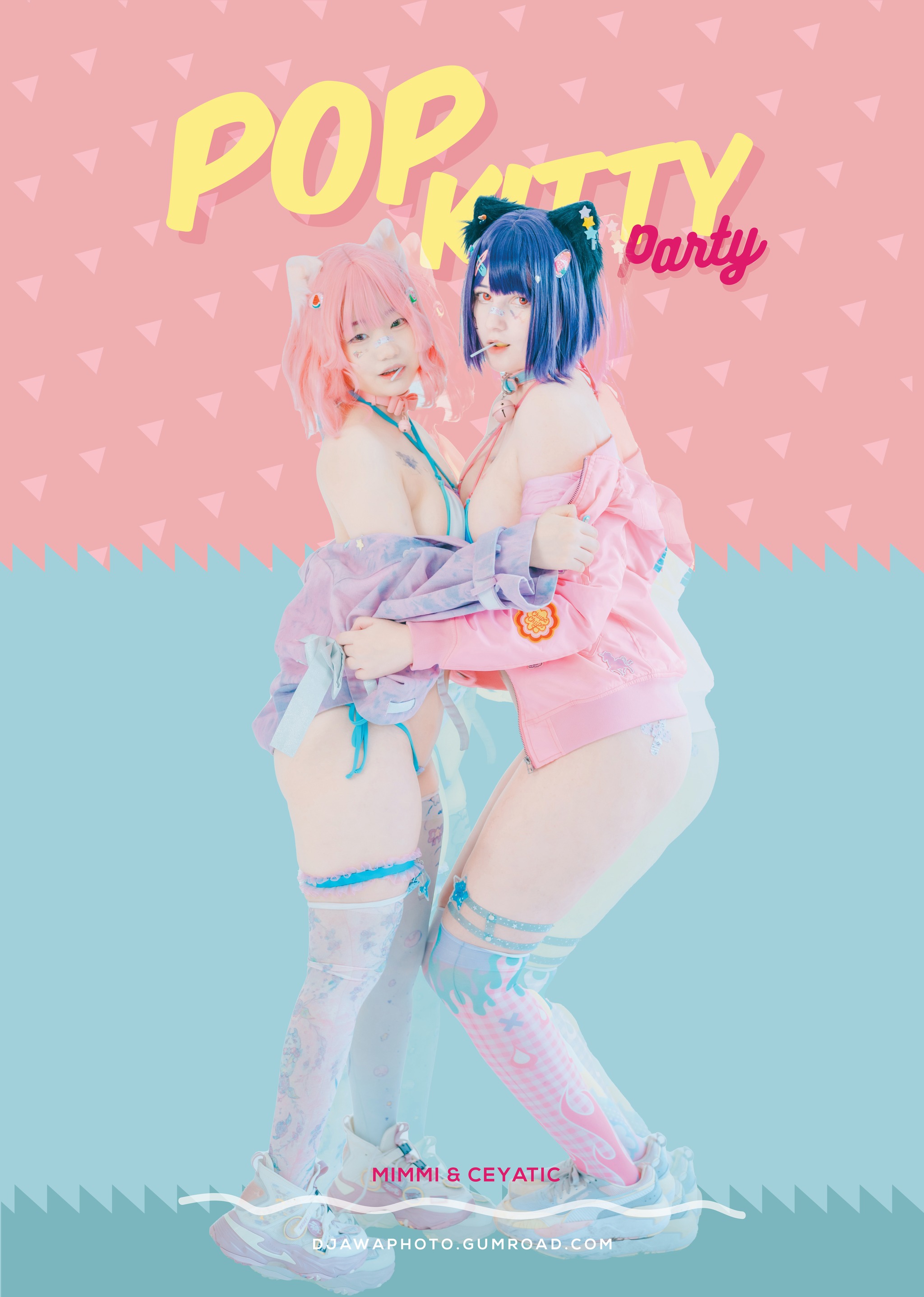 图片[1]-Mimmi(밈미) – NO.031 DJAWA Photo – Mimmi (밈미) × Ceyatic – Pop Kitty Party[125P]-XikXak